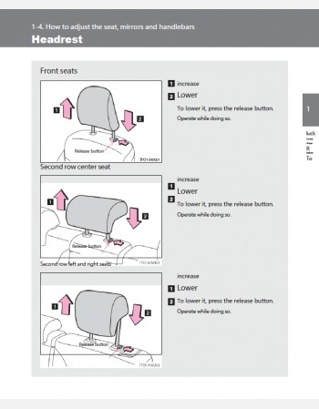 toyota prius alpha 2012-2013 owners manual in english